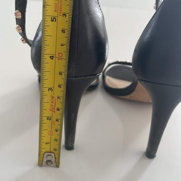 7.5 Vince Camuto Cassandy Studded Stiletto Heels Women's Black Designer - Picture 10 of 12